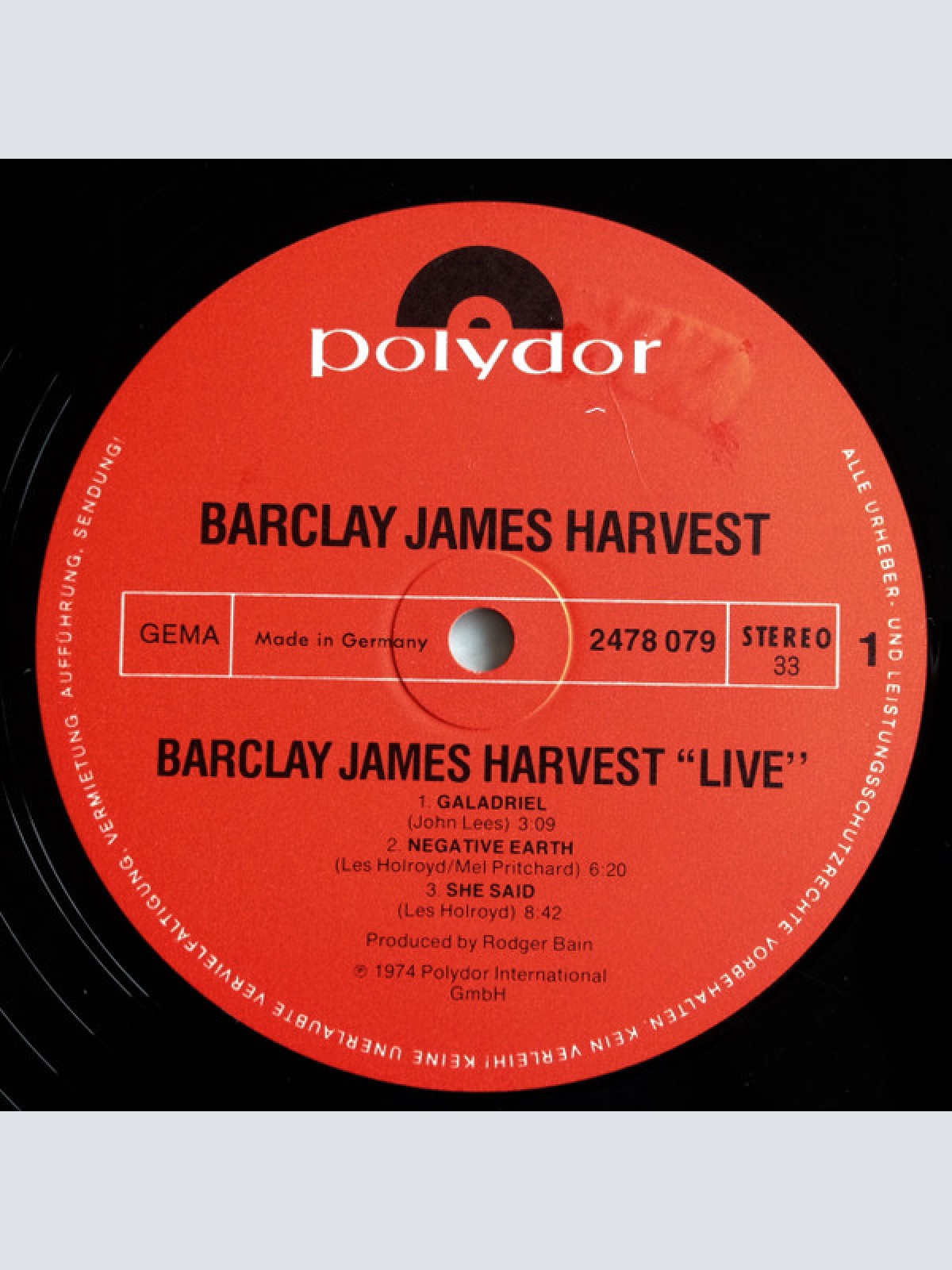 Vinyl / Barclay James Harvest - Live