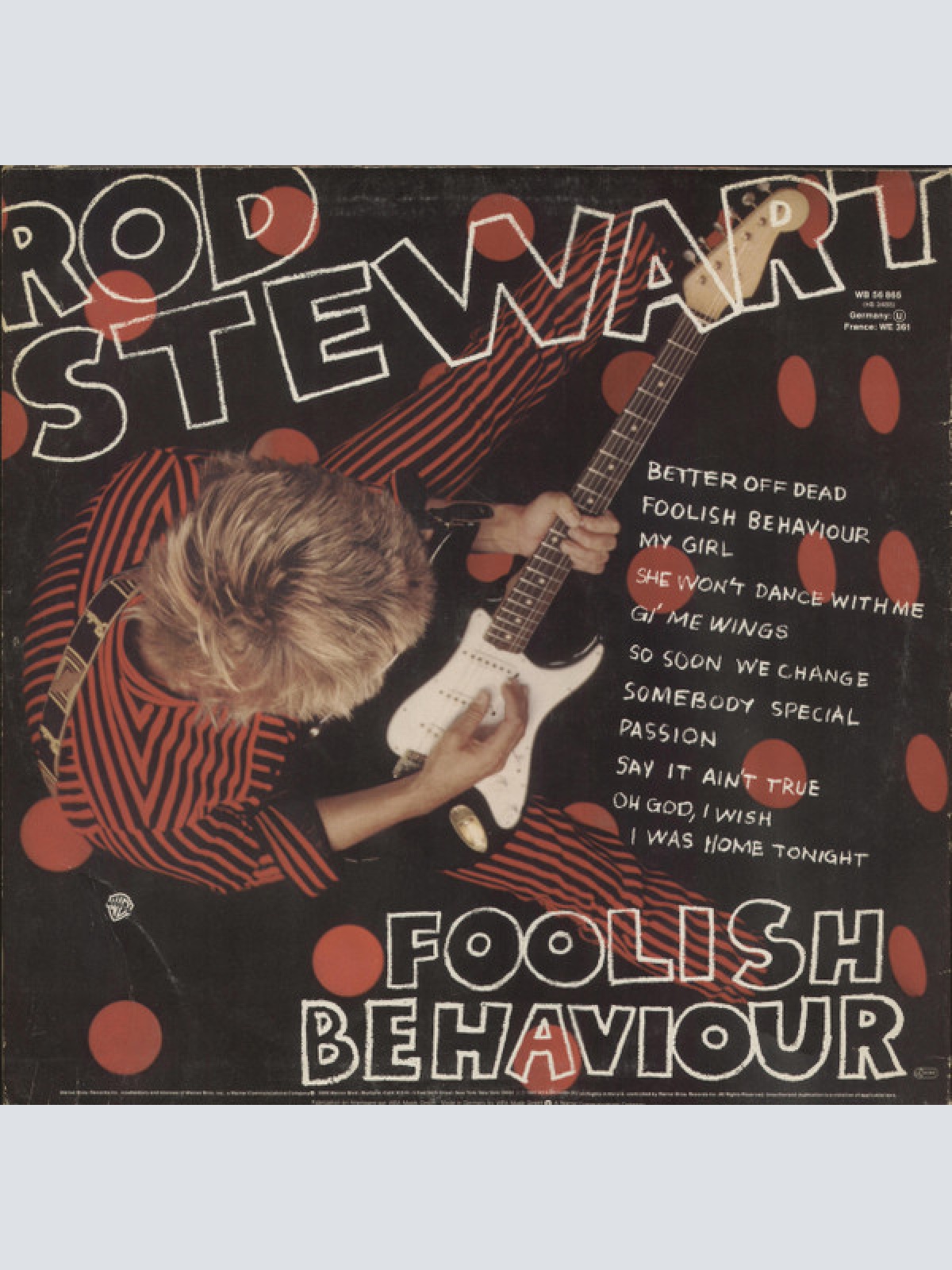 Vinyl / Rod Stewart - Foolish Behaviour