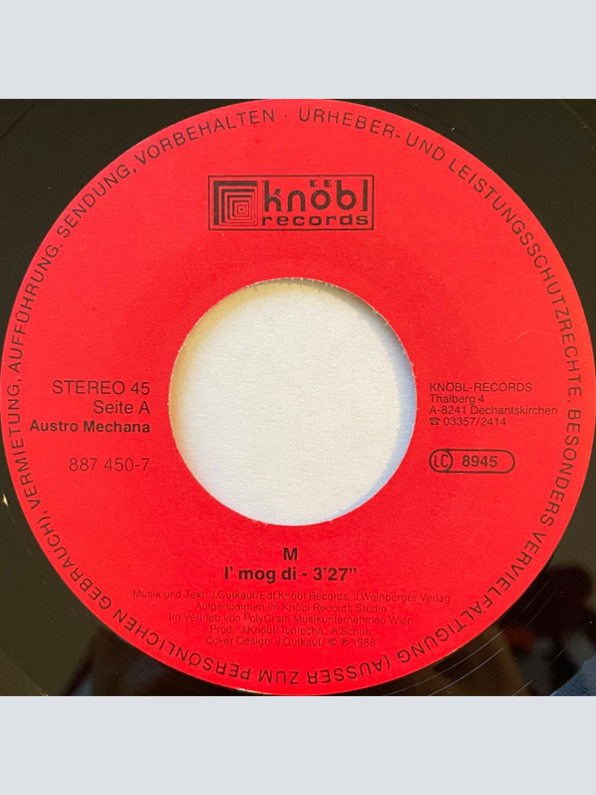 Vinyl / M (75) - I Mog Di