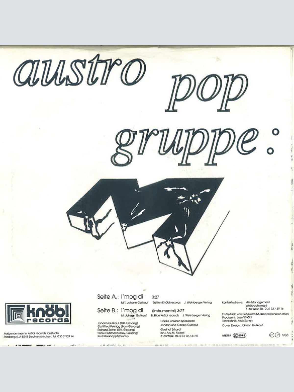 Vinyl / M (75) - I Mog Di