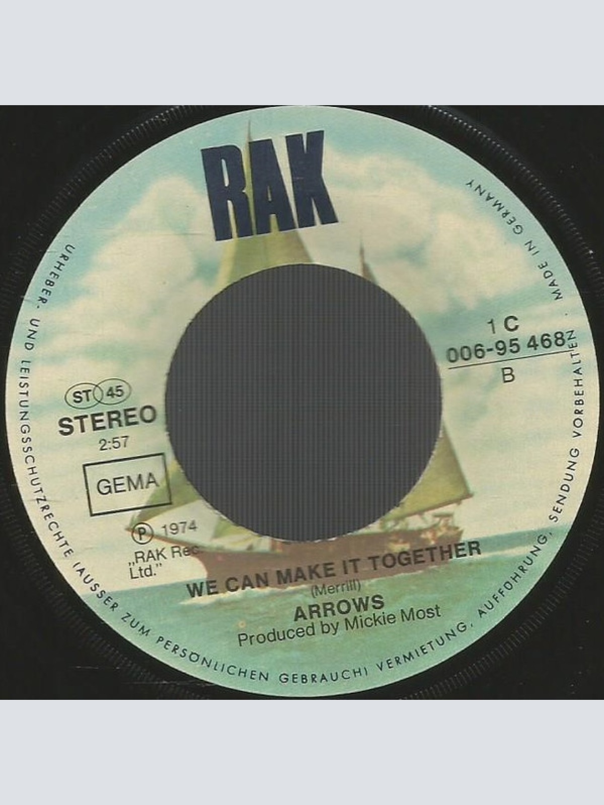 Vinyl / Arrows (2) - Touch Too Much