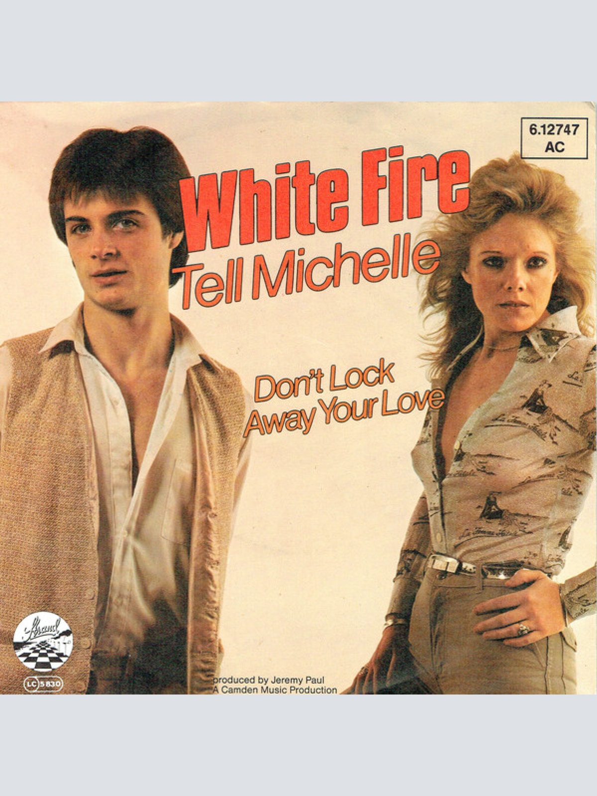 Vinyl / White Fire - Tell Michelle