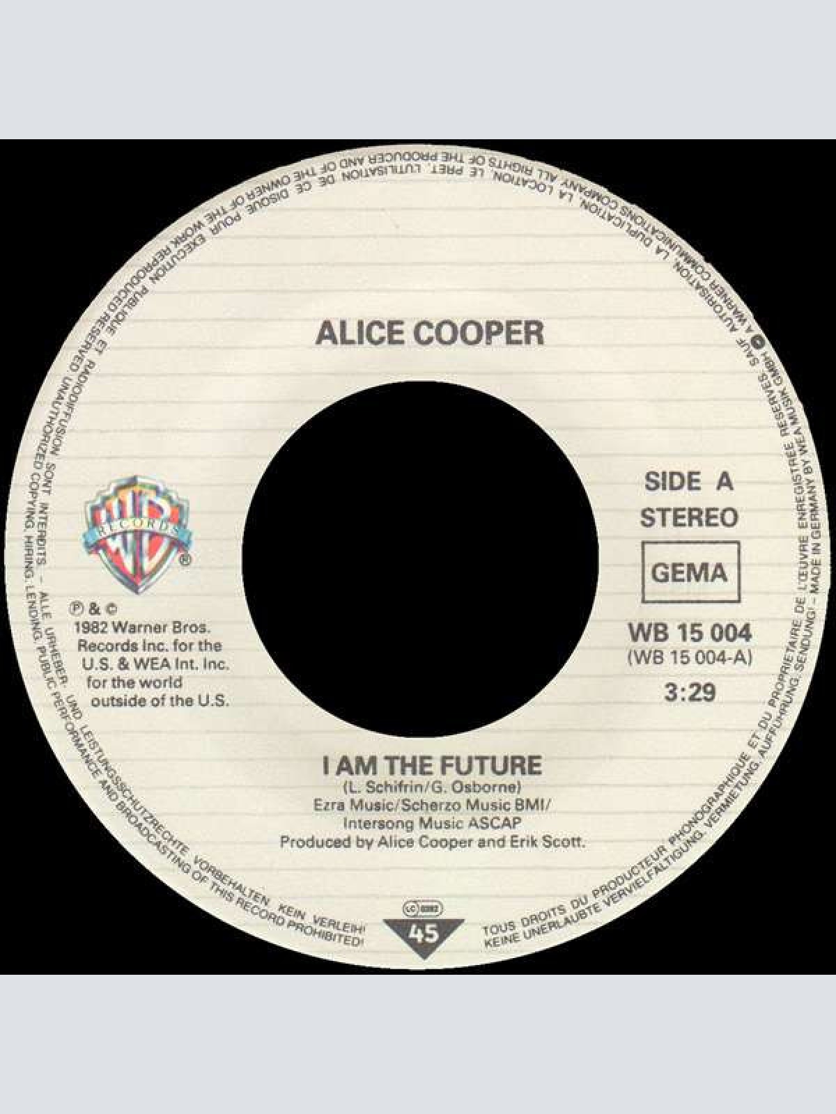 Vinyl / Alice Cooper (2) - I'm The Future