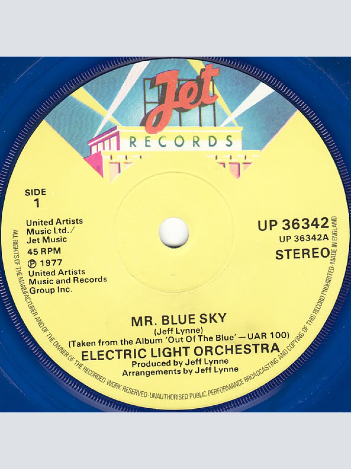 Vinyl / Electric Light Orchestra - Mr. Blue Sky