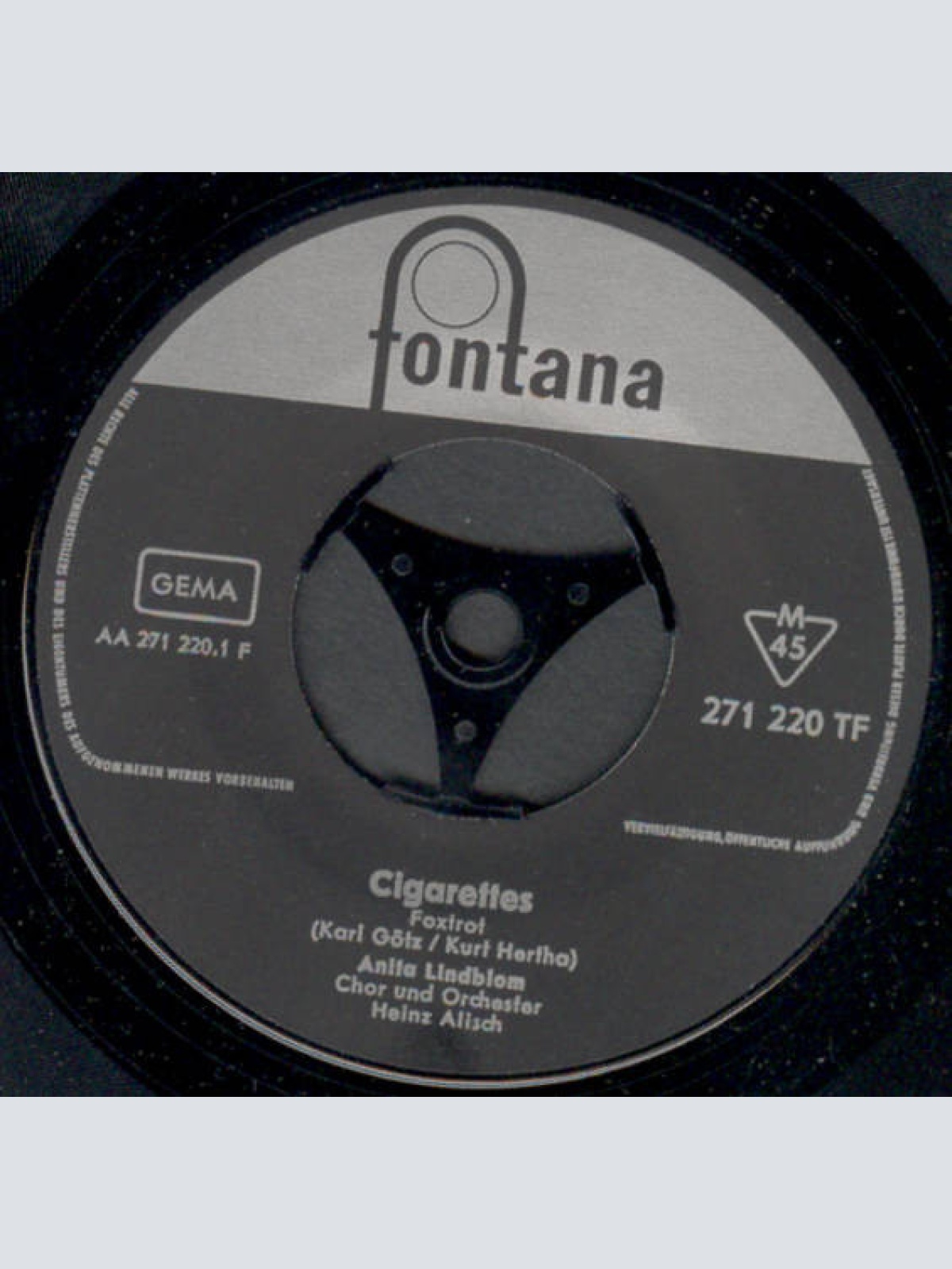 Vinyl / Anita Lindblom - Cigarettes