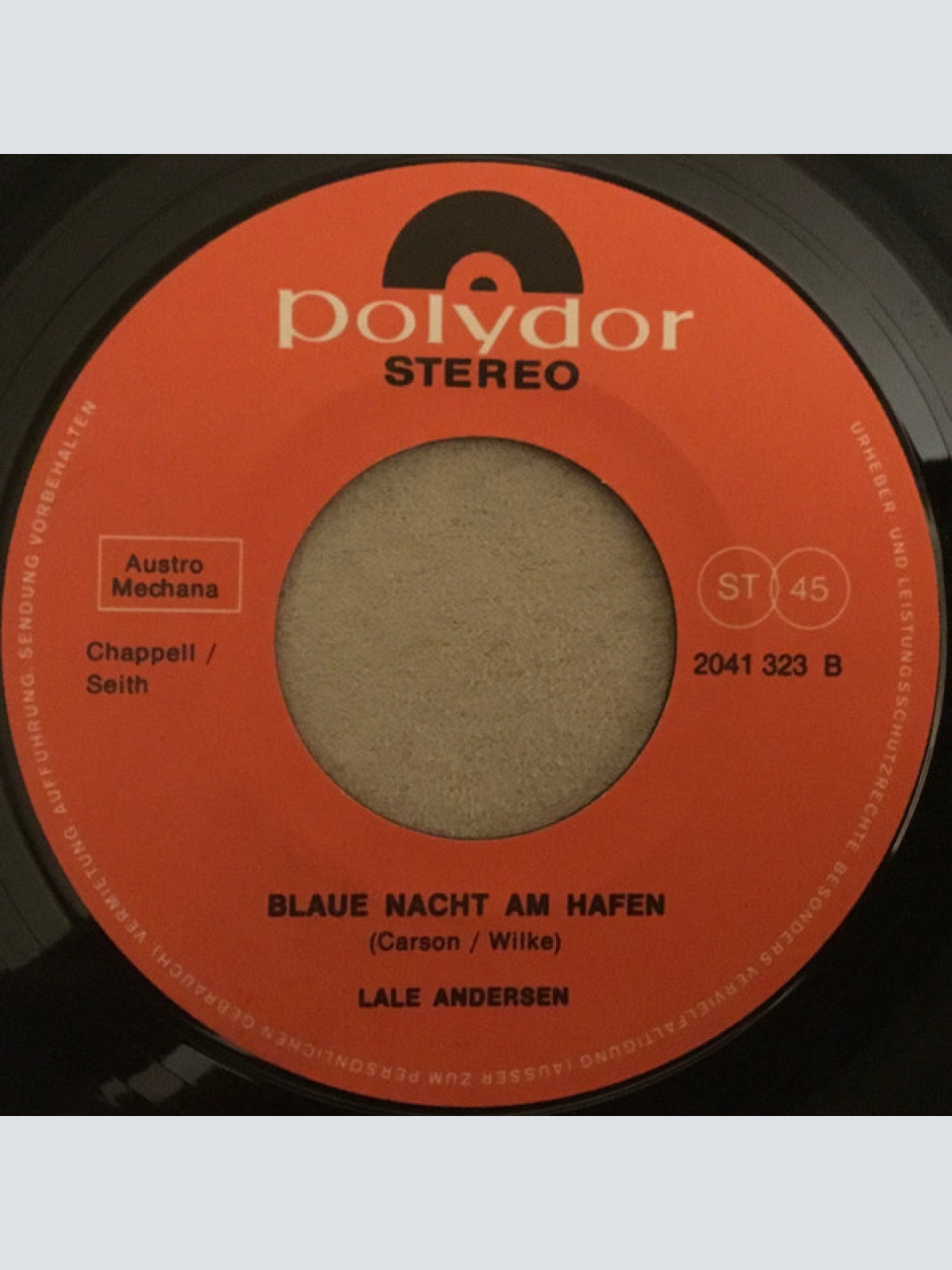 Vinyl / Lale Andersen - Lili Marleen