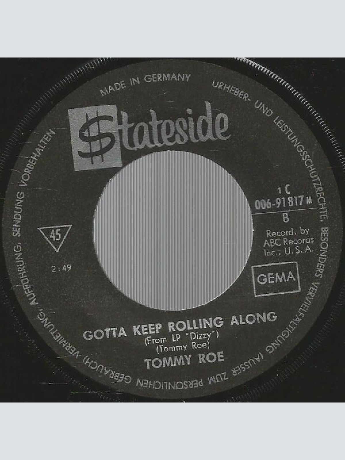Vinyl / Tommy Roe - We Can Make Music