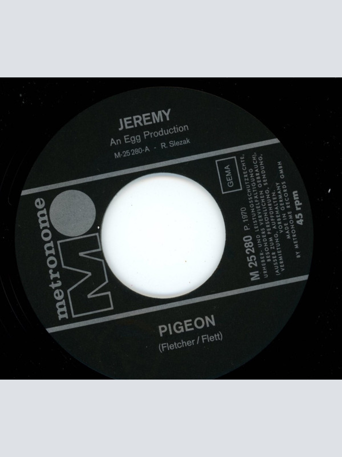 Vinyl / Jeremy (36) - Pigeon / Keep On Loving Me