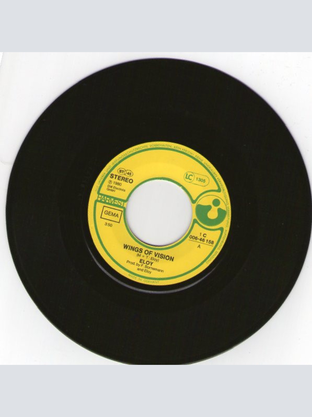 Vinyl / Eloy - Wings Of Vision