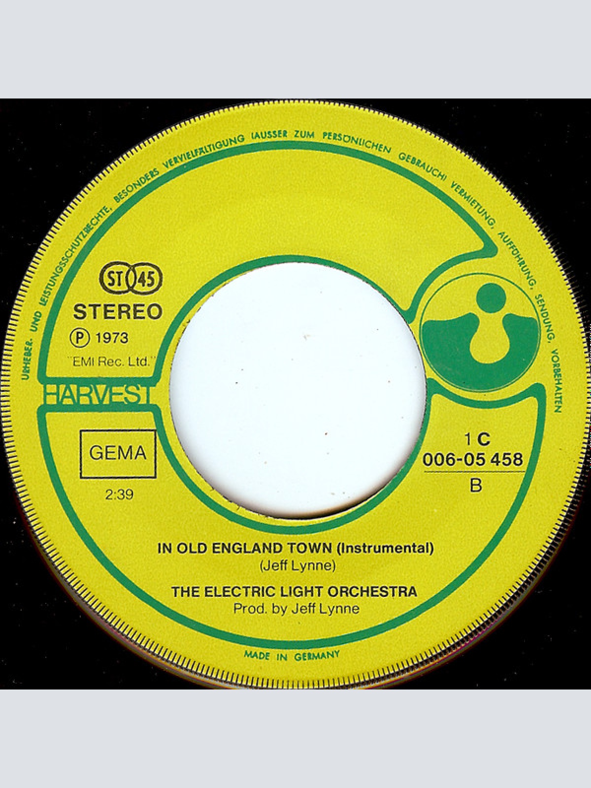 Vinyl / The Electric Light Orchestra* - Showdown