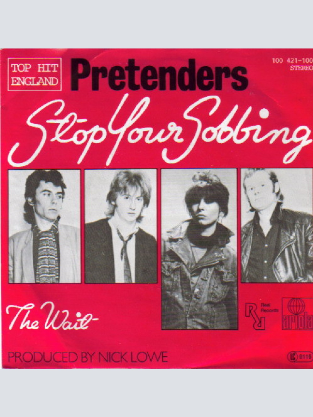 Vinyl / Pretenders* - Stop Your Sobbing / The Wait