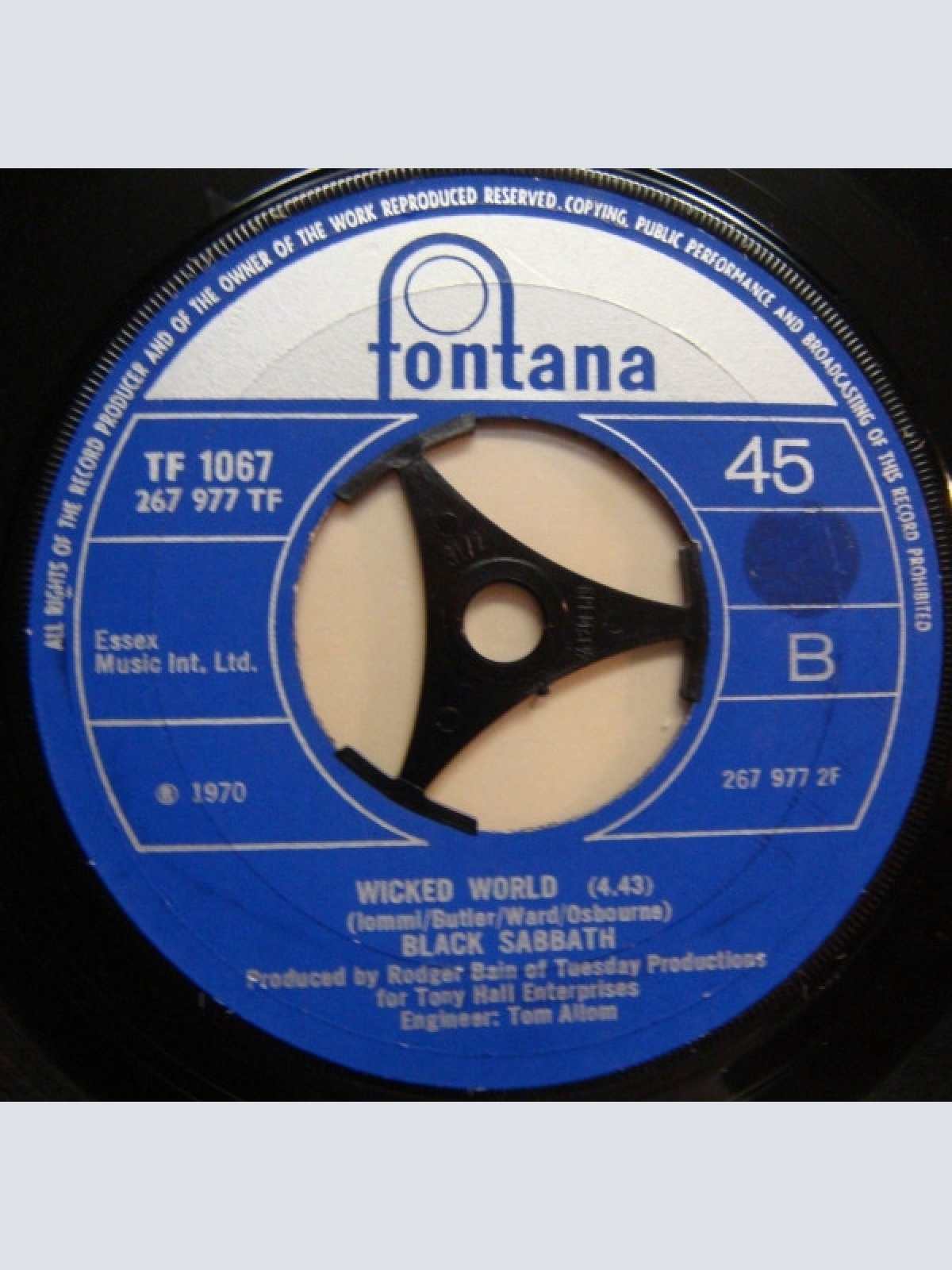 Vinyl / Black Sabbath - Evil Woman