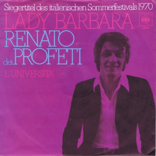 Vinyl / Renato Dei Profeti - Lady Barbara