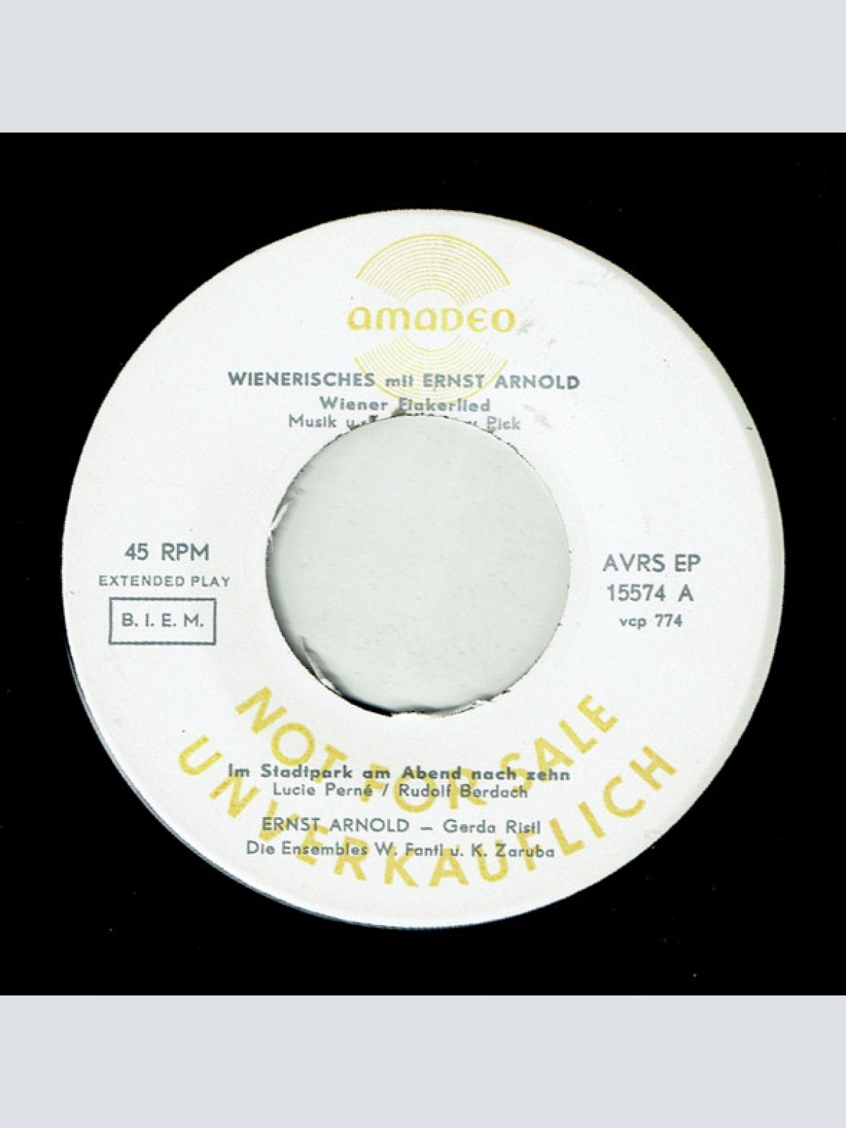 Vinyl / Ernst Arnold - Wienerisches Mit Ernst Arnold