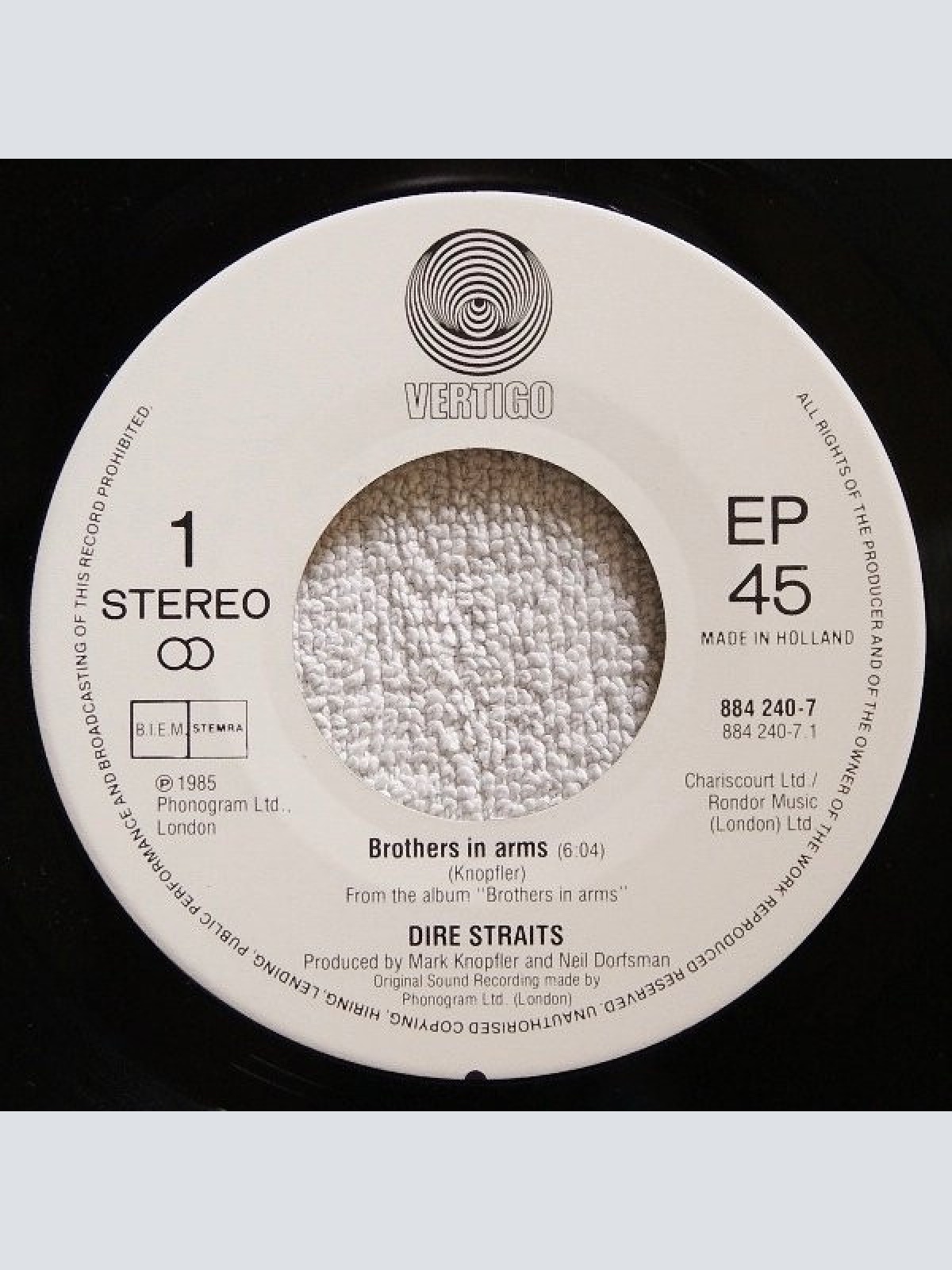 Vinyl / Dire Straits - Brothers In Arms