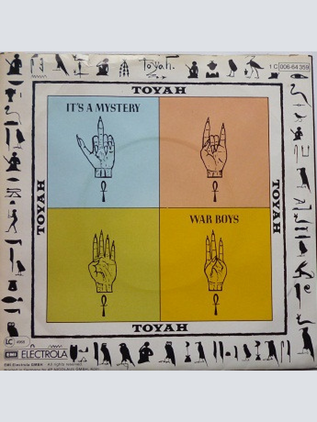 Vinyl / Toyah (3) - It's A Mystery
