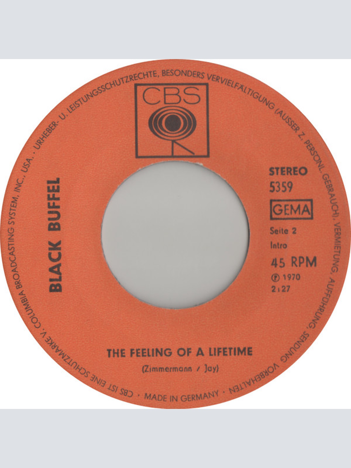 Vinyl / Black Buffel - I Hear You Knocking