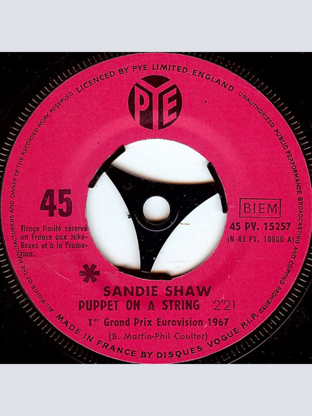 Vinyl / Sandie Shaw - Puppet On A String