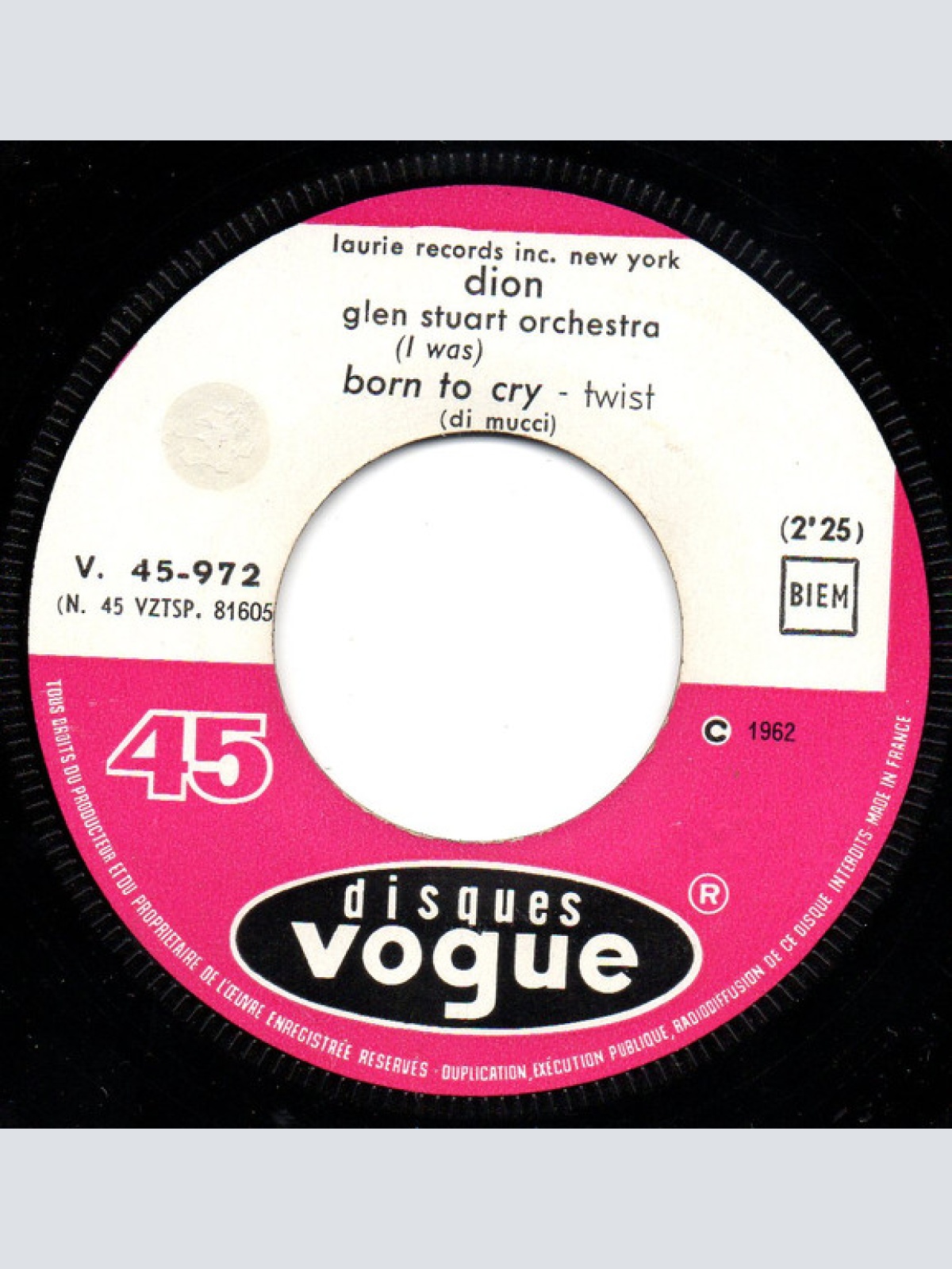 Vinyl / Dion (3) - Lovers Who Wander