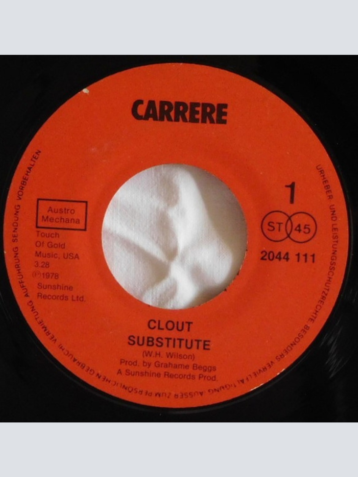 Vinyl / Clout - Substitute