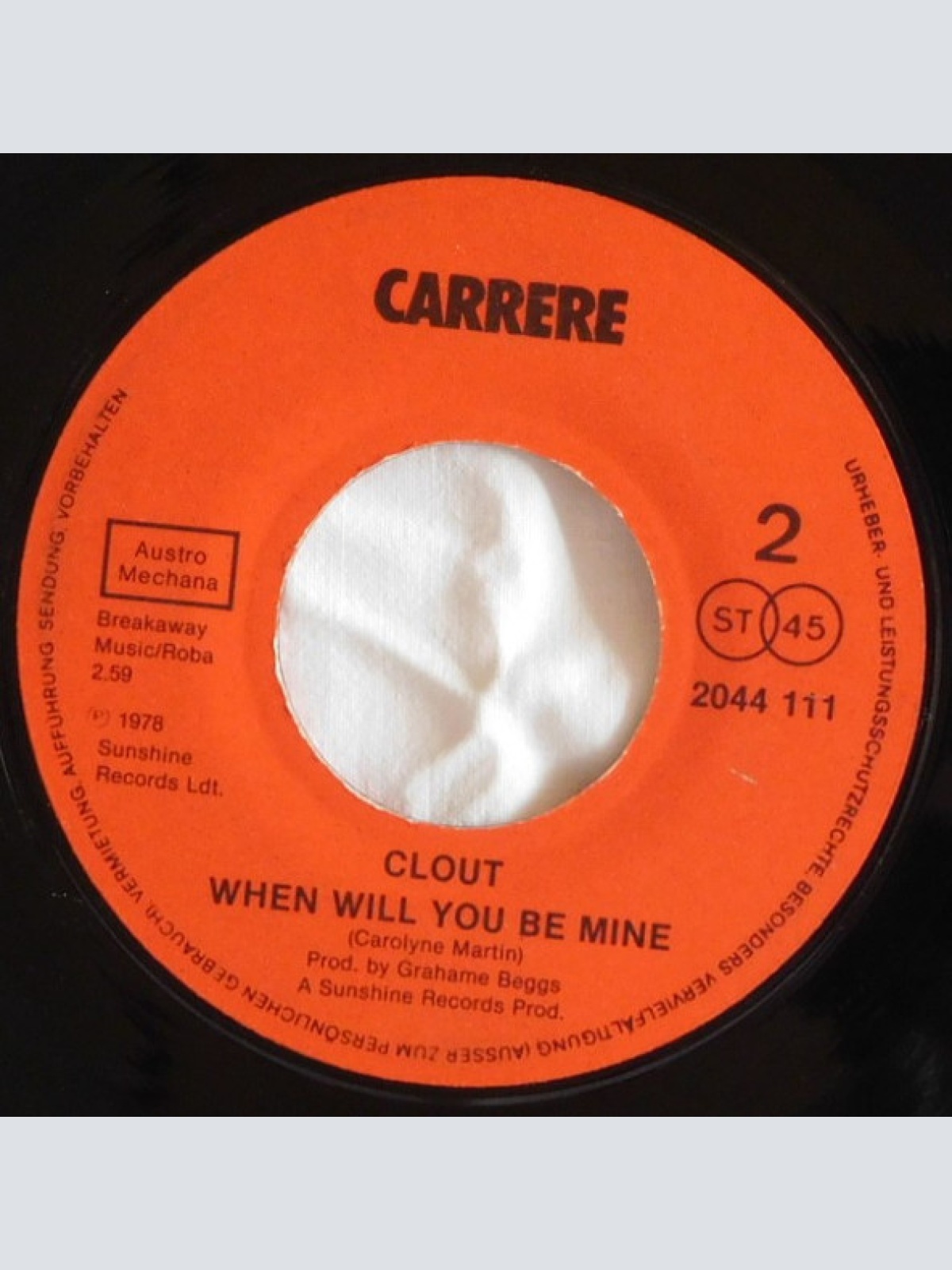 Vinyl / Clout - Substitute