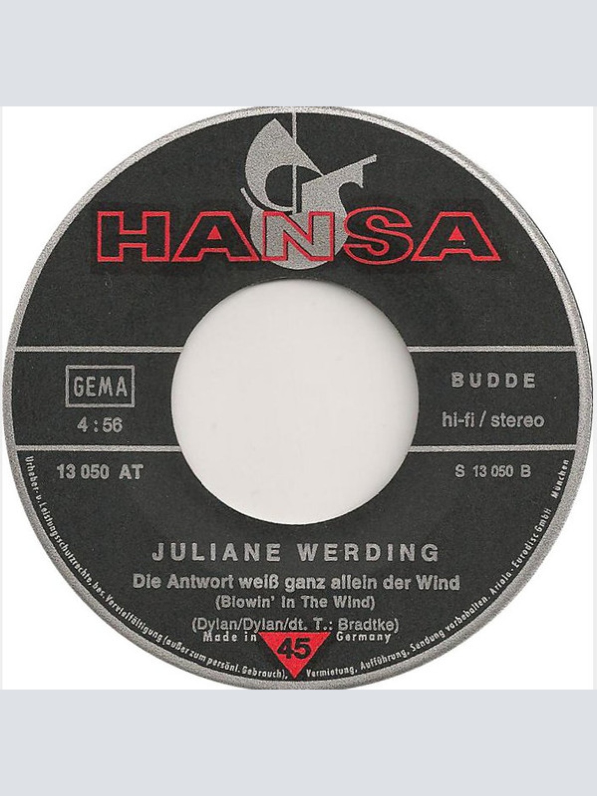 Vinyl / Juliane Werding - Der Ewige Soldat