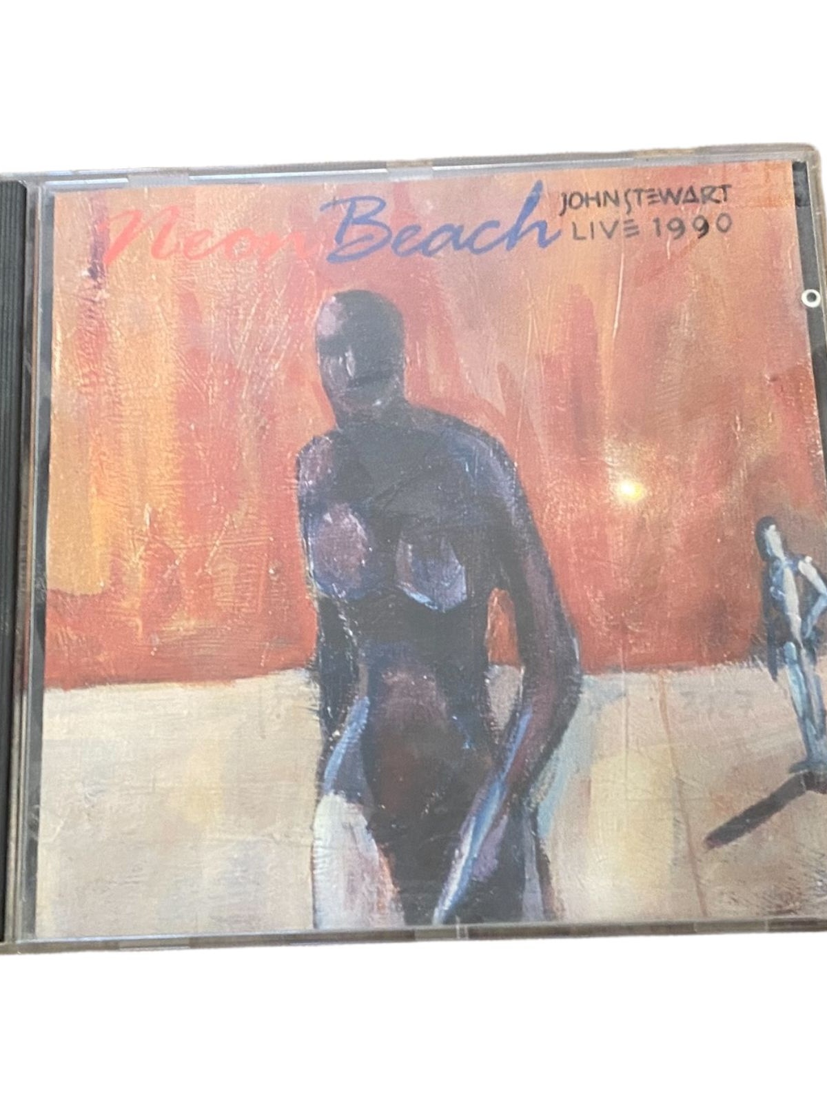 3127 John Stewart NEON BEACH: LIVE 1990 HC +Abb Line Records
