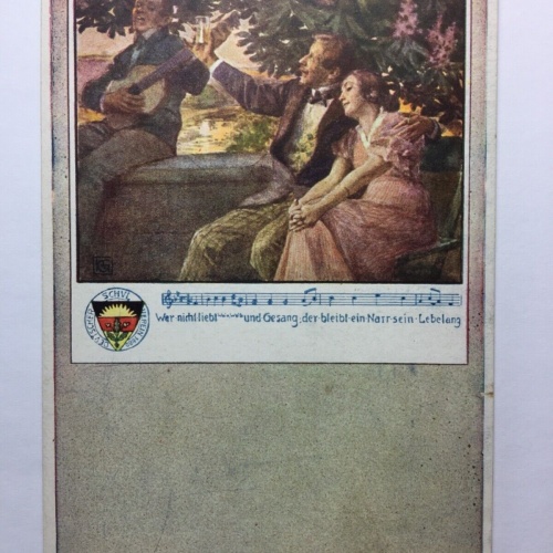 Deutscher Schulverein - Wer nicht liebt... / Künstlerkarte 30135 TH