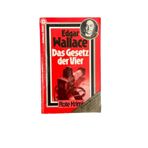 6983 Edgar Wallace DAS GESETZ DER VIER. ROTE KRIMI Goldmann