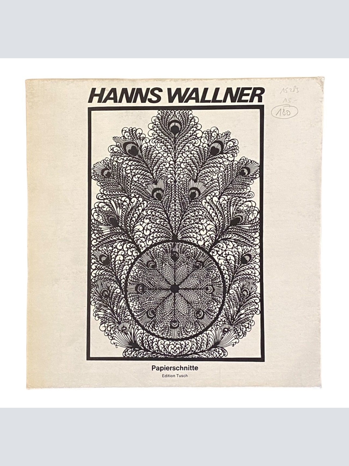 Hanns Wallner PAPIERSCHNITTE Entwürfe Edition Tusch, SEHR GUTER ZUSTAND!