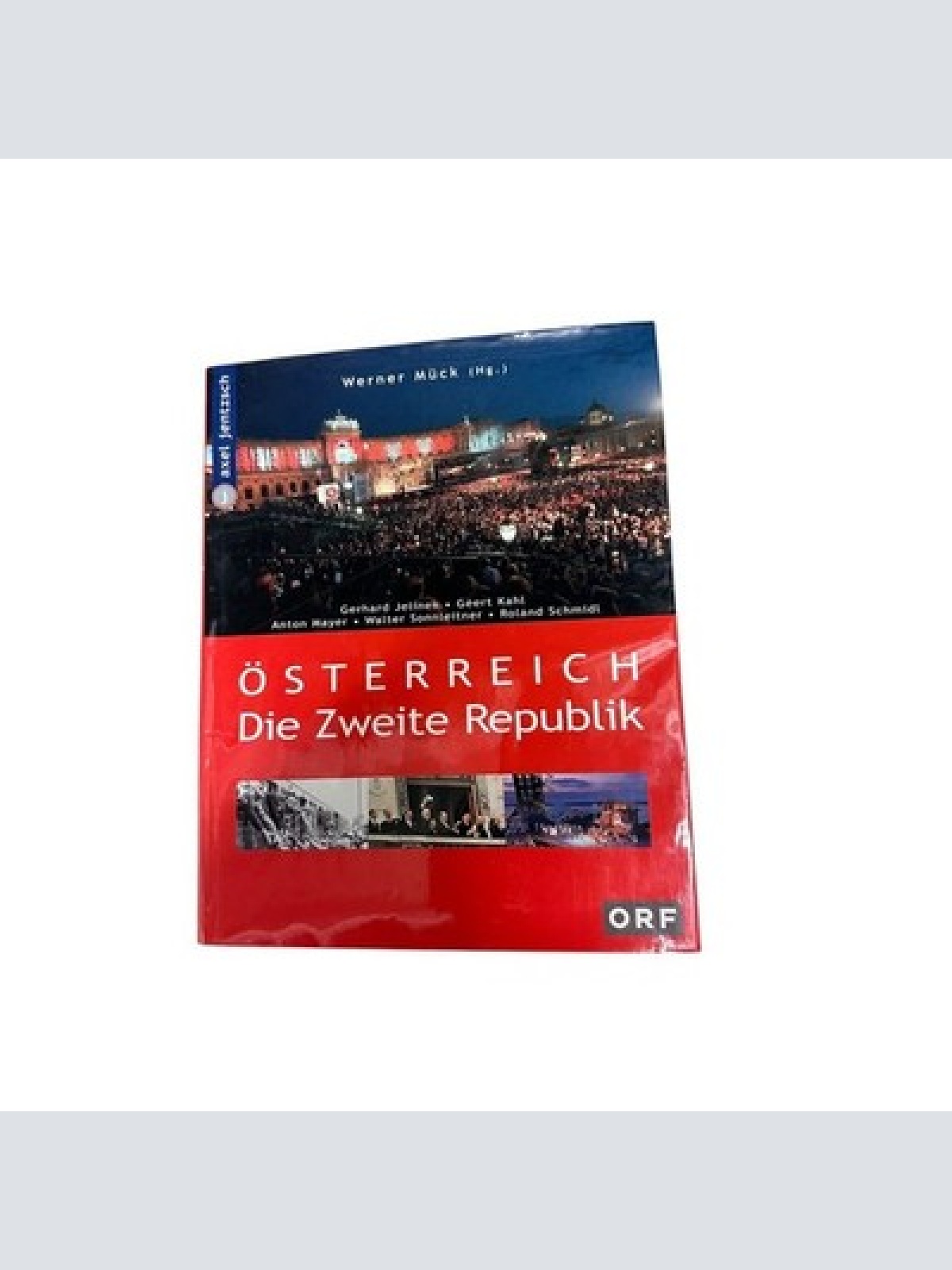 7458 ÖSTERREICH. DIE ZWEITE REPUBLIK HC +Abb Werner Mück