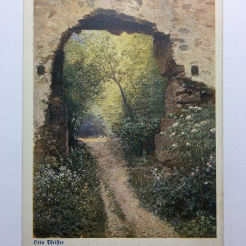 Deutscher Schulverein - Neues Leben blüht (O. Pfeiffer) / Künstlerkarte 30152 TH