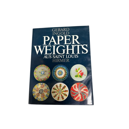 7392 Gerard Ingold PAPER WEIGHTS AUS SAINT LOUIS HC +Abb