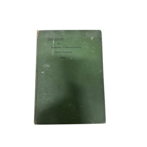 8990 Heinrich Hess ZEITSCHRIFT DES DEUTSCHEN UND ÖSTERREICHISCHEN ALPENVEREINS