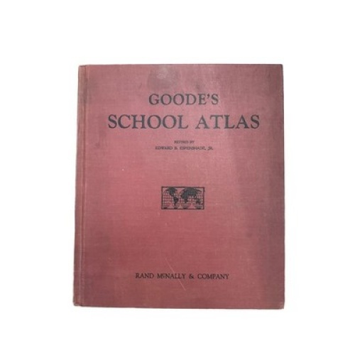 6329 Edward Espenshade, Jr. (revised by) GOODE'S SCHOOL ATLAS HC +Karten