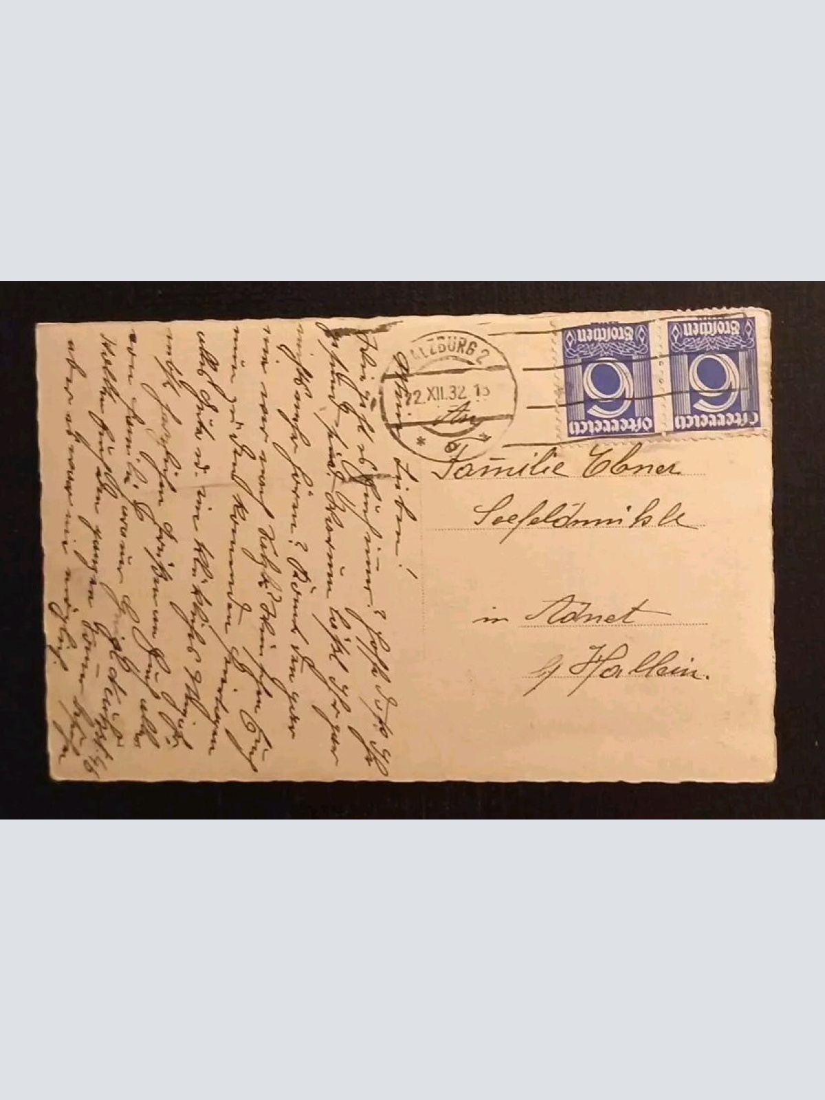 Salzburg Untersberg Fröhliche Weihnachten 600372A gr K