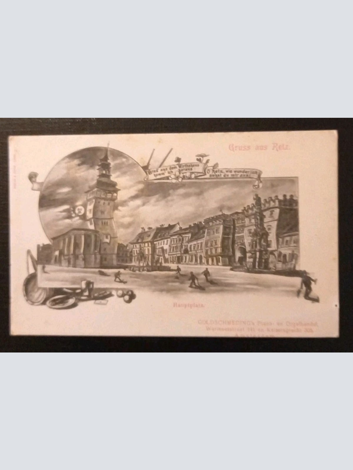 Retz Hauptplatz Gr 8379 K