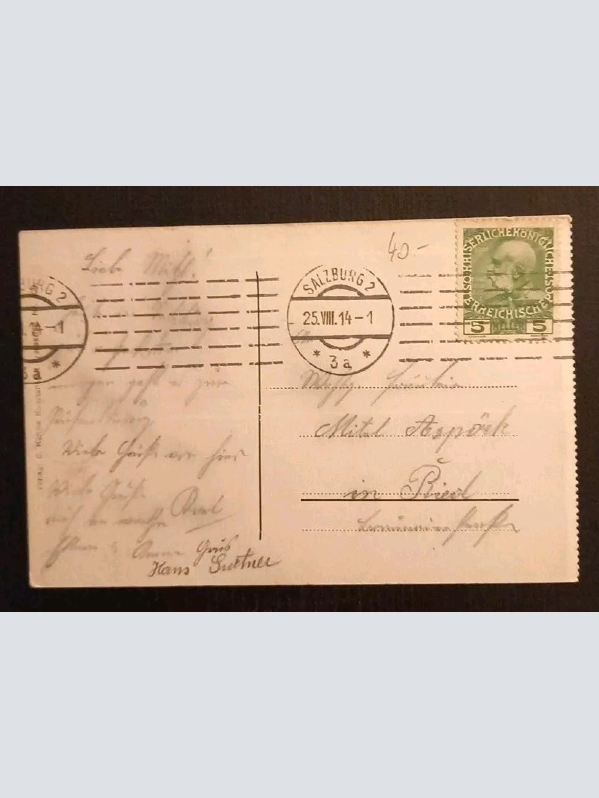 Salzburg Mirabellgarten 600355A gr K