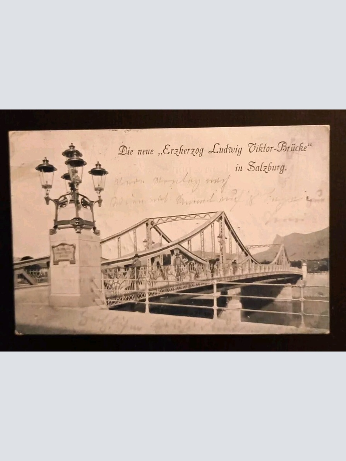 Salzburg Erzherzog Ludwig Viktor Brücke 600368A gr K
