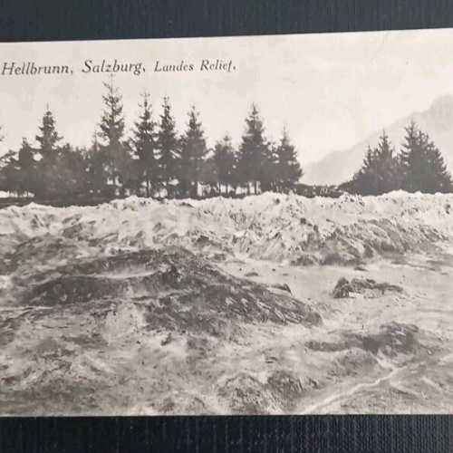 Salzburg Villa Hellbrunn Landes Relief 600325A gr K