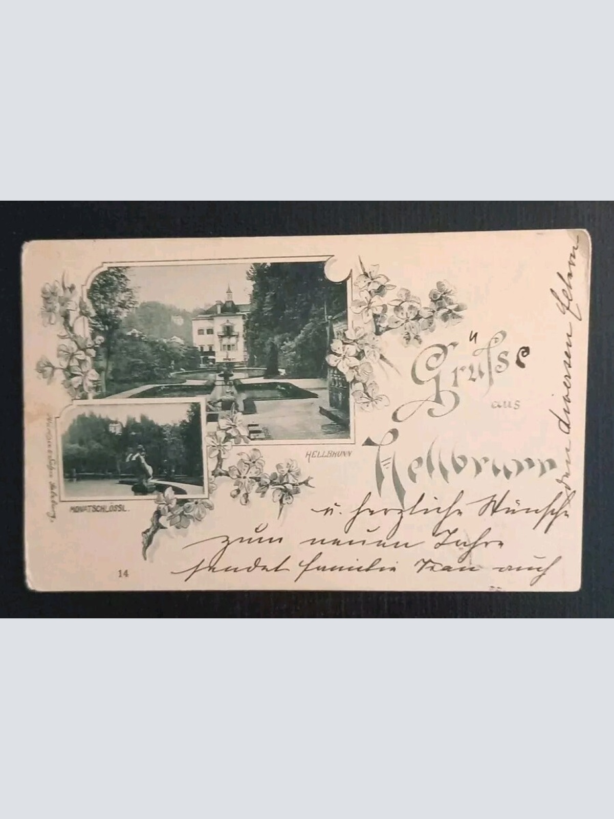 Salzburg Hellbrunn Monatschlössl 600349A gr K