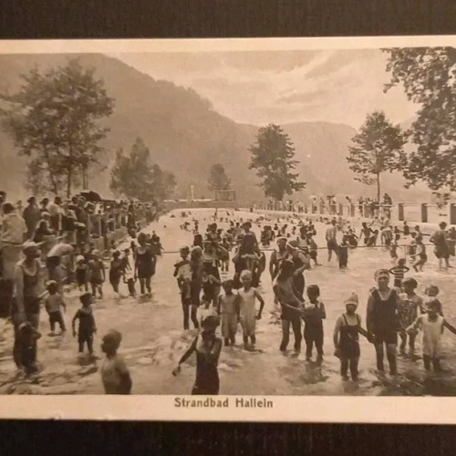 Salzburg Strandbad Hallein 600334A gr K