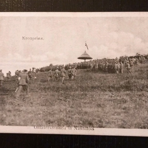 Offiziersrennen In Nantillois Kronprinz Wilhelm Gr1 J 5585