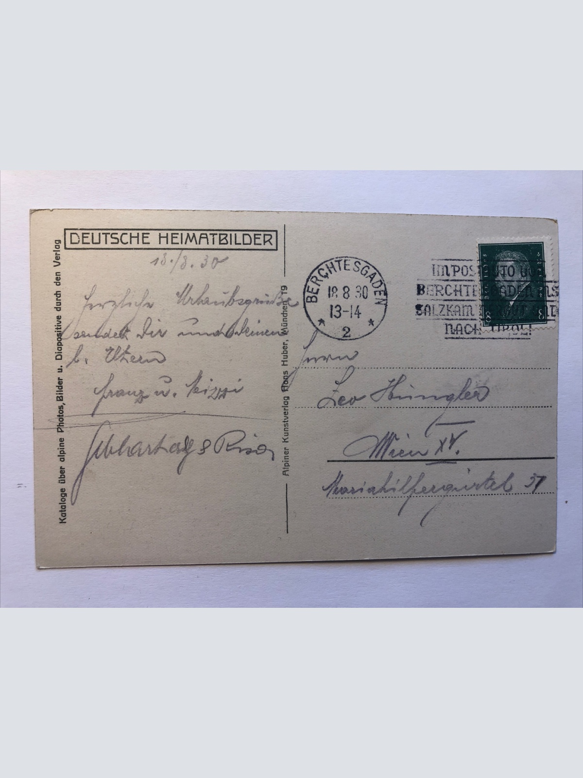 Königssee mit Falkensteinwand u. Funtenseetauern 1440, Phot. H. Huber.  20029