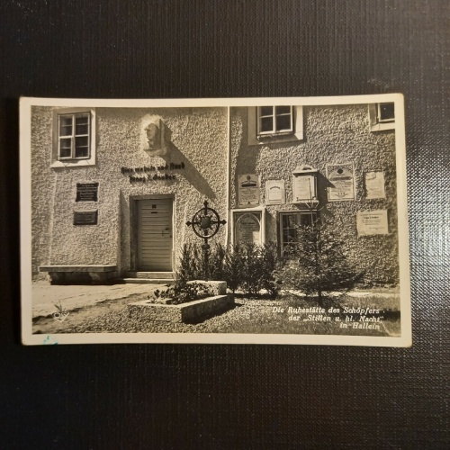 Hallein,  die Ruhestätte des Schöpfers der Stillen Nacht gr