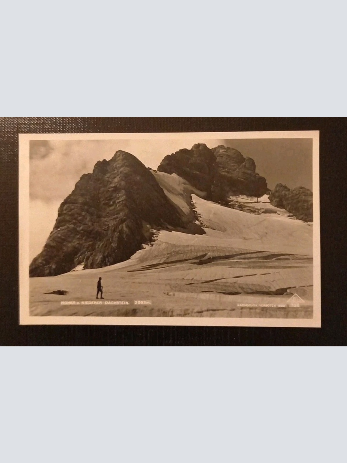 Hoher Und Niederer Dachstein 2993 Meter Gr