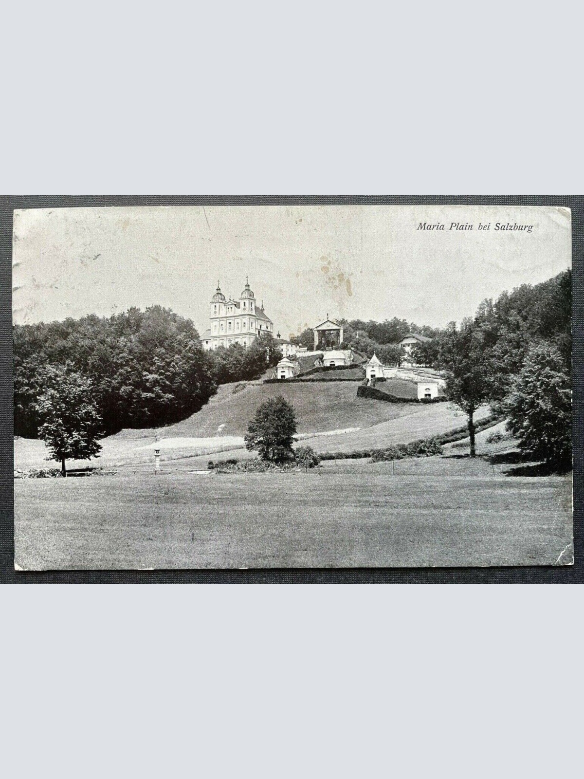 Maria Plain b. Salzburg Wallfahrtskirche Basilika Berg Baum Österreich 410817 TH