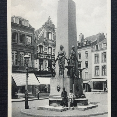Aachen Hotmannspief Denkmal Brunnen Nordrhein-Westfalen Deutschland 4006751 TH