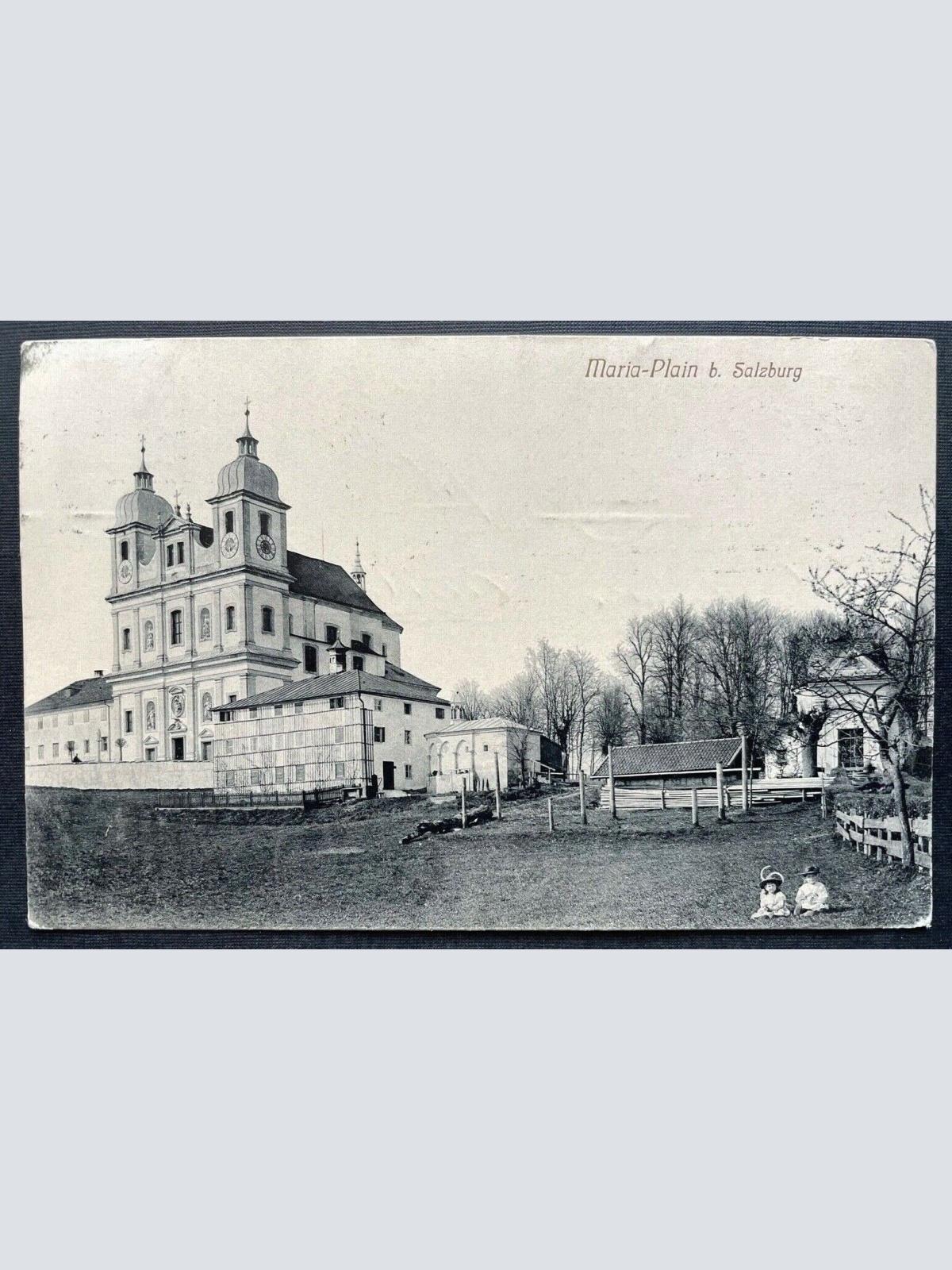 Maria Plain b. Salzburg Wallfahrtskirche Basilika Kinder Österreich 410806 TH