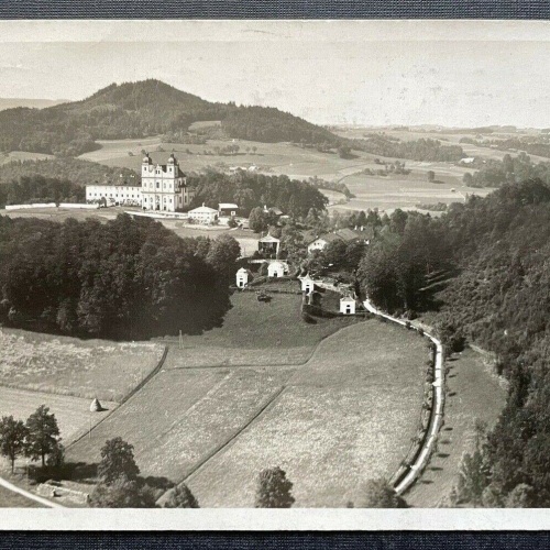 Blick Maria Plain b.Salzburg Wallfahrtskirche Basilika Berg Österreich 410815 TH